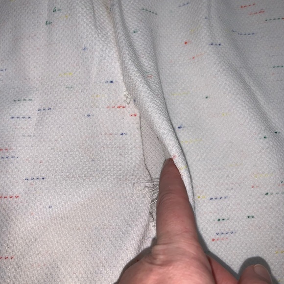 Vintage Retro White Pointed Collar Belt Jumpsuit - Picture 12 of 16